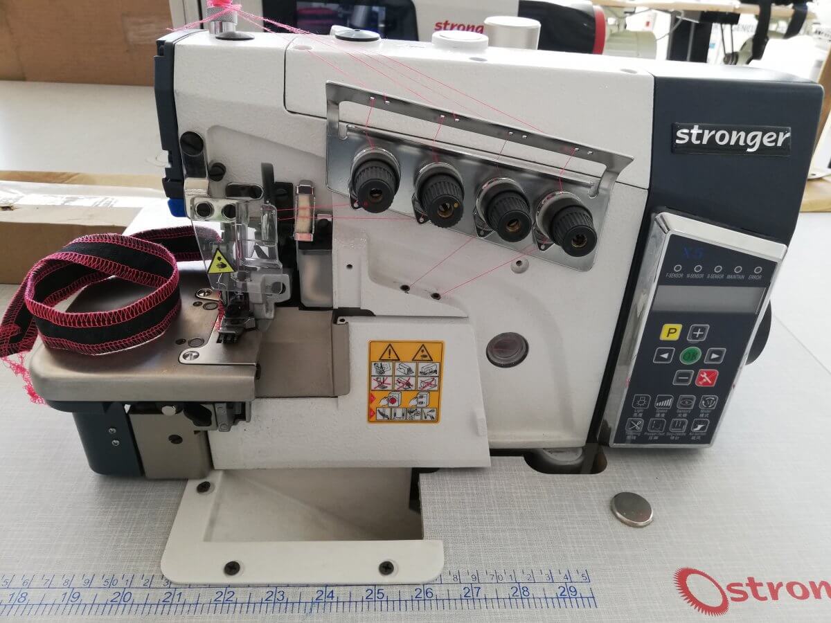 Stronger makina fiyatları, sıfır makina fiyatları, otomatik makinalar, full elektrikli overlok, 4 ip full otomatik, overlock,